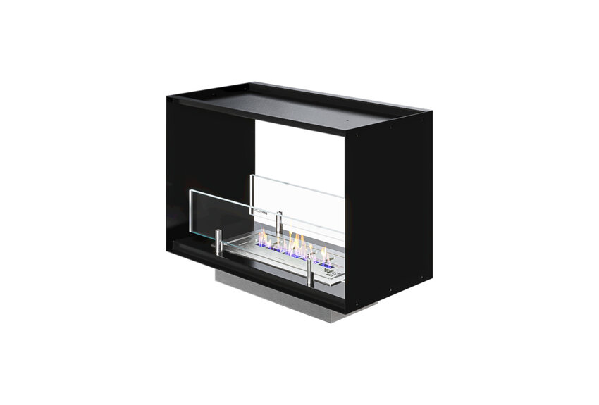 Bio Steelbox Bio-ethanol Doorkijkhaard 70-150cm