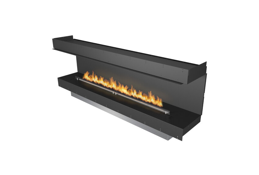 FORMA Firebox Inbouwhaard Driezijdig 180-270cm