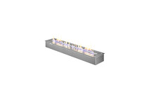 SAFE Bio Steelbox Bio-ethanol Inbouwhaard Front 70-150cm