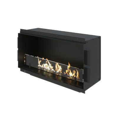 Bio Steelbox Superior Inbouwhaard Front 90-130cm
