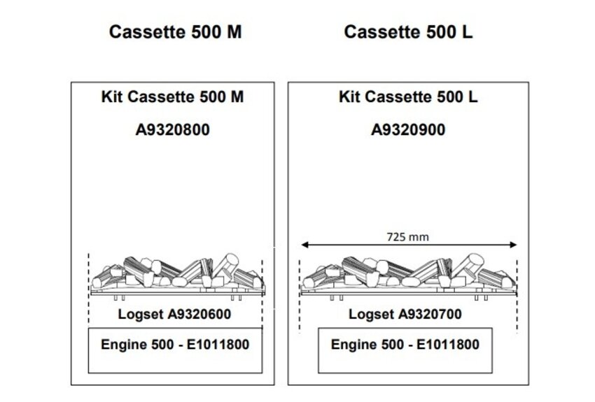 Cassette 500 Retail Multi Optimyst