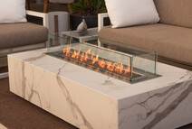 Cabo Automatische Bio-ethanol Vuurtafel (Dekton)