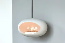 Sky White Bio-ethanol Plafondhaard