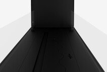 2 Side 800 Slim Doorkijk (80-120 cm)