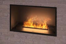 Infire Invapo Inside Automatische Waterdamphaard Frontaanzicht