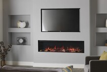 Trimline Solus 100 cm Elektrische Inbouwhaard Front  (Tweedekansje) #223
