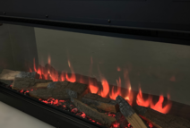 Trimline Solus 100 cm Elektrische Inbouwhaard Front  (Tweedekansje) #223