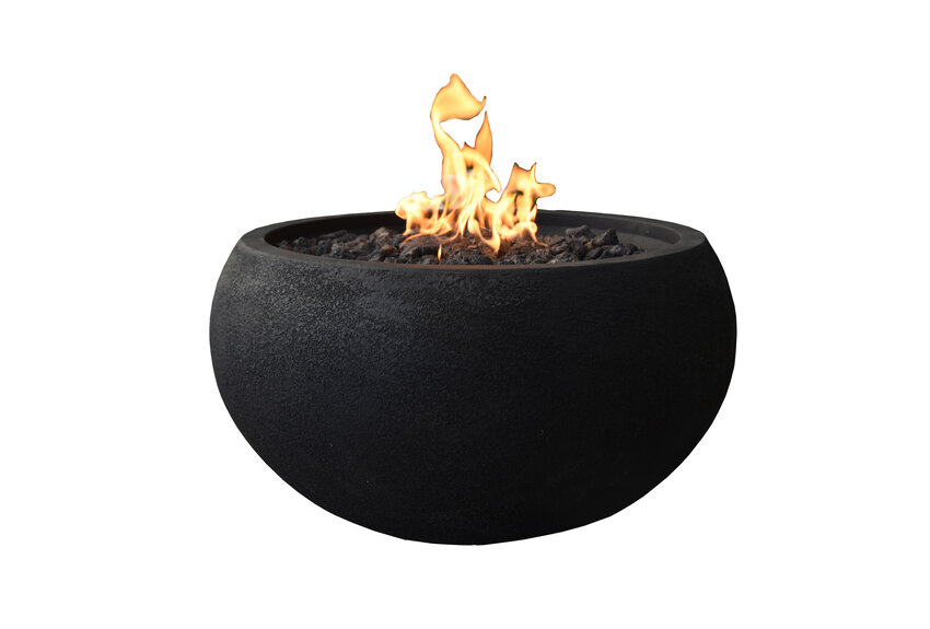 Modeno York Fire Bowl Ronde Betonlook Vuurtafel op Gas Modeno York Fire Bowl Ronde Betonlook Vuurtafel op Gas
