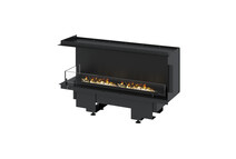 Vaperior Linkerhoek Waterdamp Inbouwhaard 90-130cm