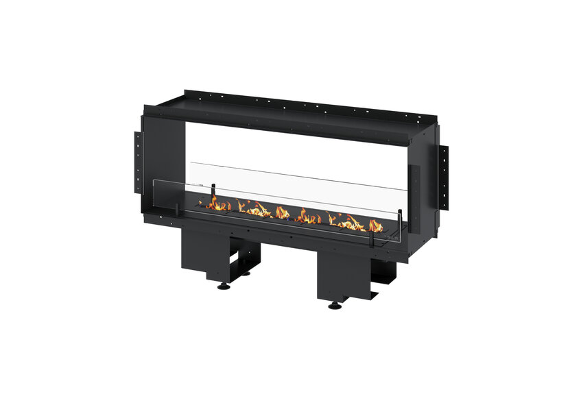 Bio Steelbox Superior Inbouwhaard Doorkijk 90-130cm Bio Steelbox Superior Inbouwhaard Doorkijk 90-130cm