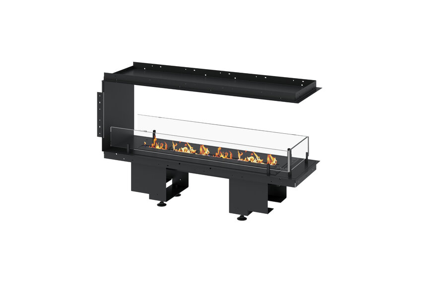 Bio Steelbox Superior Inbouwhaard Roomdivider 90-130cm Bio Steelbox Superior Inbouwhaard Roomdivider 90-130cm