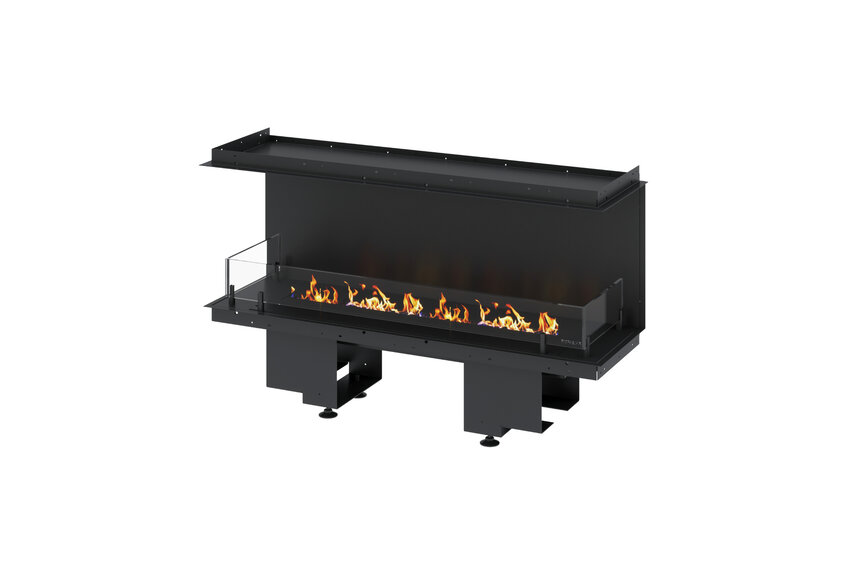 Bio Steelbox Superior Inbouwhaard Driezijdig 90-130cm Bio Steelbox Superior Inbouwhaard Driezijdig 90-130cm