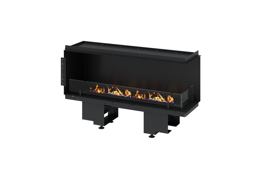 Bio Steelbox Superior Inbouwhaard Rechterhoek 90-130cm Bio Steelbox Superior Inbouwhaard Rechterhoek 90-130cm