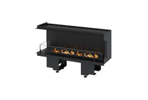 Bio Superior Inbouwhaard Linkerhoek 90-130cm