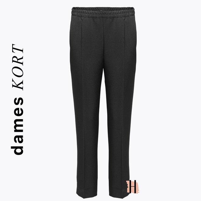 Winter Pantalon Elastiek: Zwart