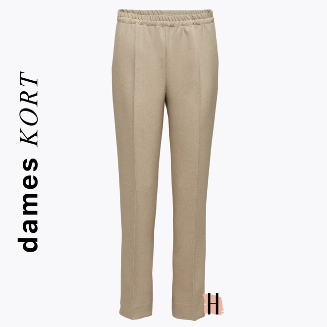 Winter Pantalon Elastiek: Camel