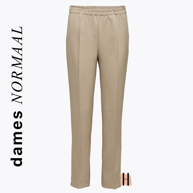 Winter Pantalon Elastiek: Camel