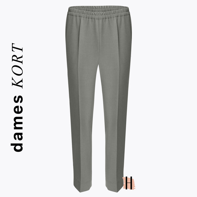 Zomer Pantalon Elastiek: Kaki