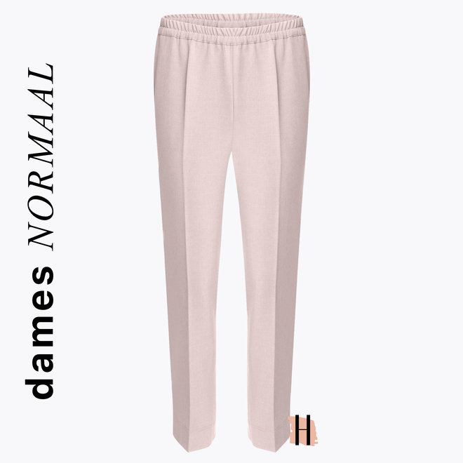 Zomer Pantalon Elastiek: Beige