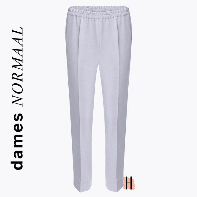 Zomer Pantalon Elastiek: Lichtgrijs