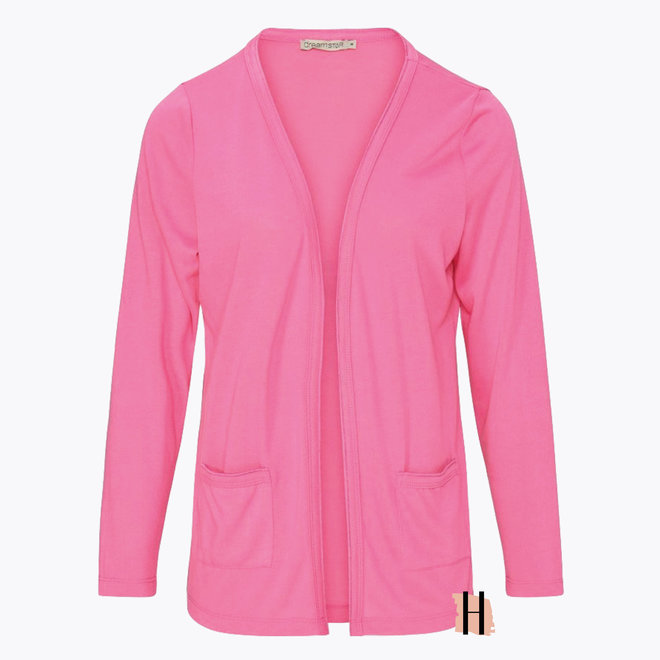 Z23 229 Raisa Vest Fine Knit in Soft Pink