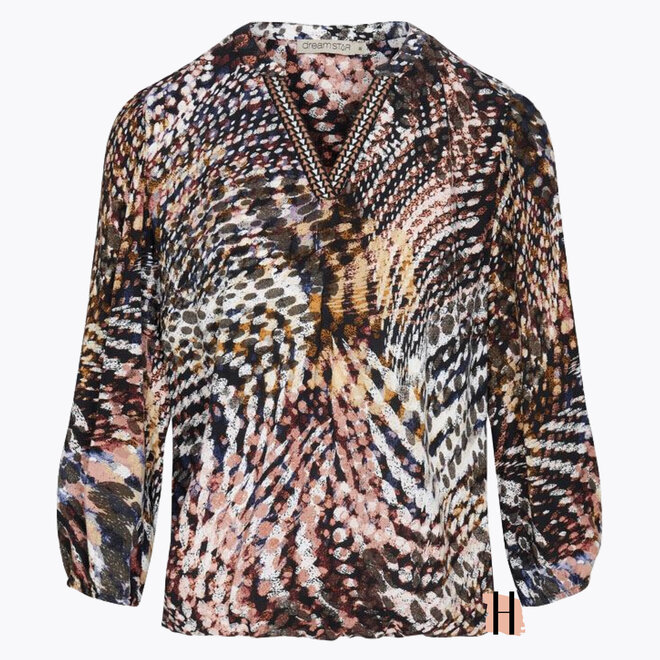 W23 104 Cemily Blouse FANTASIE Mokka Mix