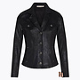 W23 208 Monika Jasje VINTAGE LEER Zwart