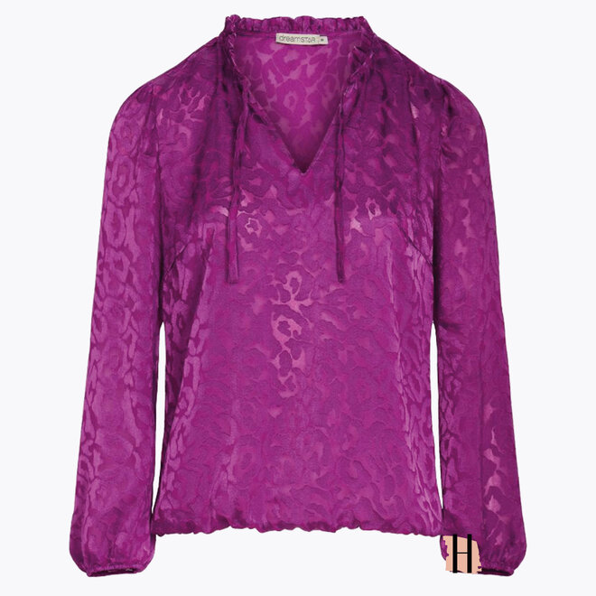 W23 218 Femke Blouse AUSBRENNER Cyclaam