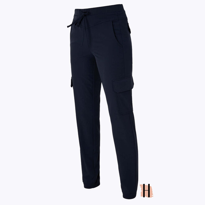 Z24 117 Samira Broek Zak TRAVEL UNI in Indigo