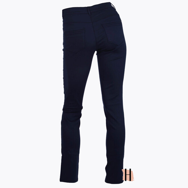 5-Pocket Super Stretch Broek Lang in Indigo