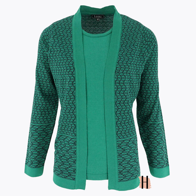 Tricot Two-In-One in Groen