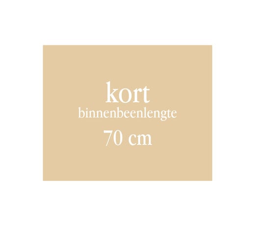 Winter Pantalons: Korte Lengte (Binnenbeen-lengte 70 cm)