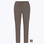 Stretchbroek met Rijgkoord in Taupe