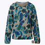 W24 231 Trinko Trui KNIT PRINTS Kobalt Mix