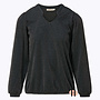 W24 213 babs Top LUREX FINEKNIT Zwart