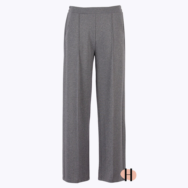 Grijze Metallic Pantalon