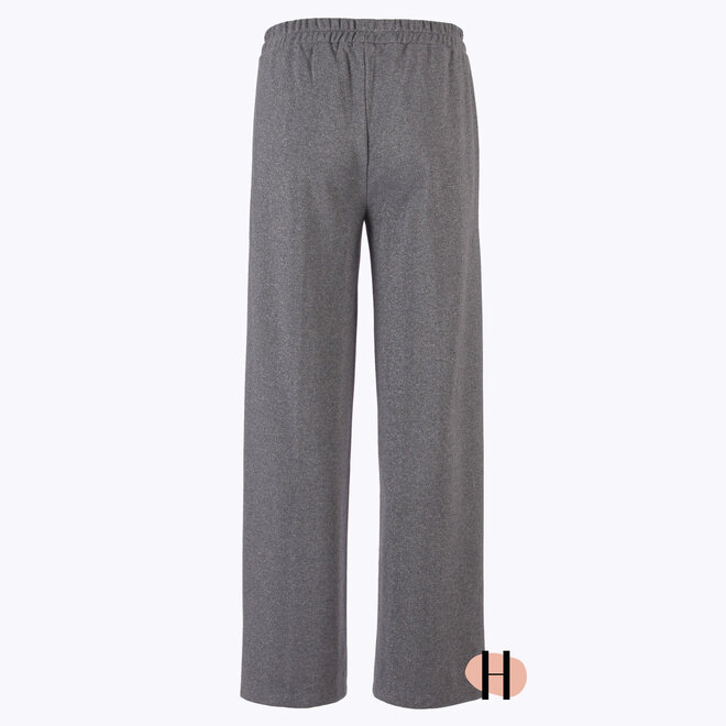 Grijze Metallic Pantalon