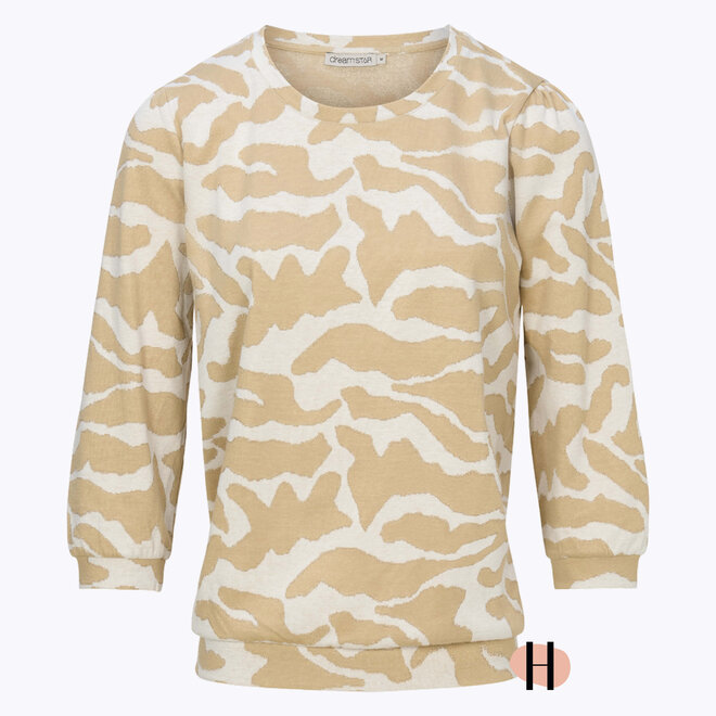 Blouson Truitje "Juke" Zand Mix