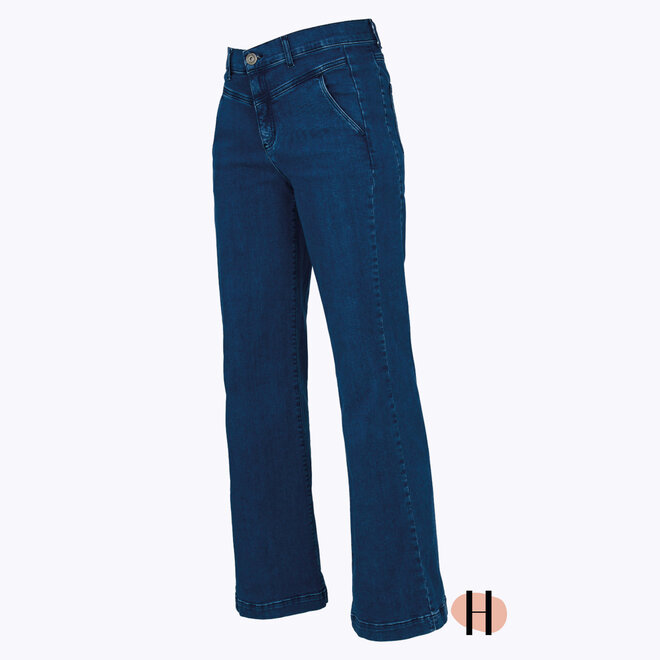 Z25 112 Fuego Broek Wijd DENIM STRETCH Blue Denim