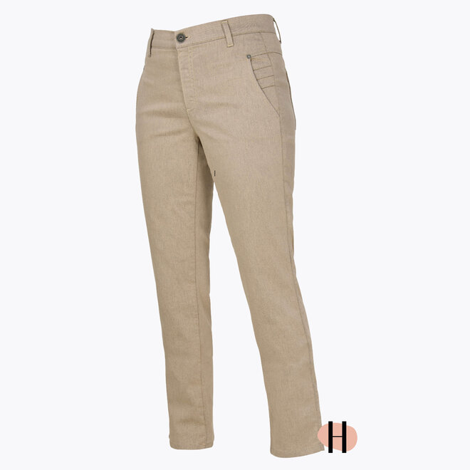 Z25 122 Hartley Broek SUPERSTRETCH in Kiezel
