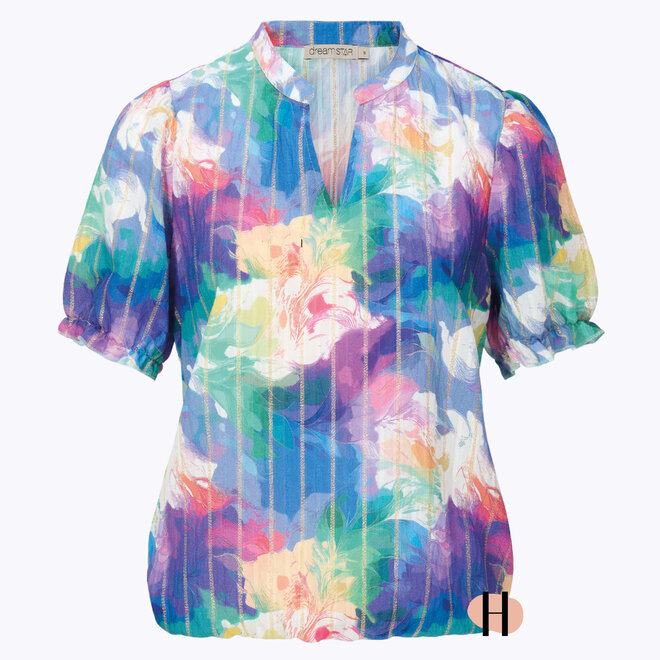Blouson "Maxy" met Glittergaren in Multicolor