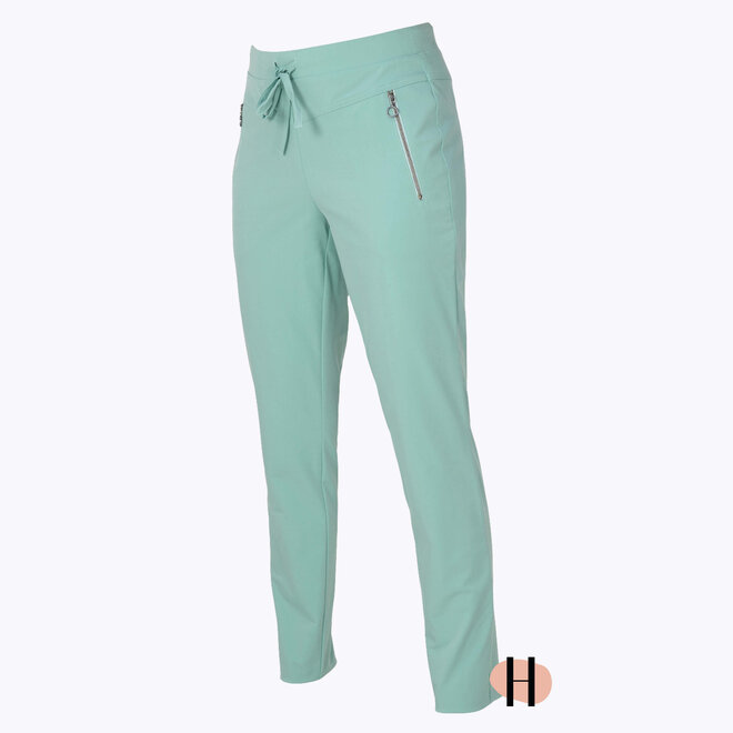 Travelbroek "Benny" (Slim Fit) in Mint