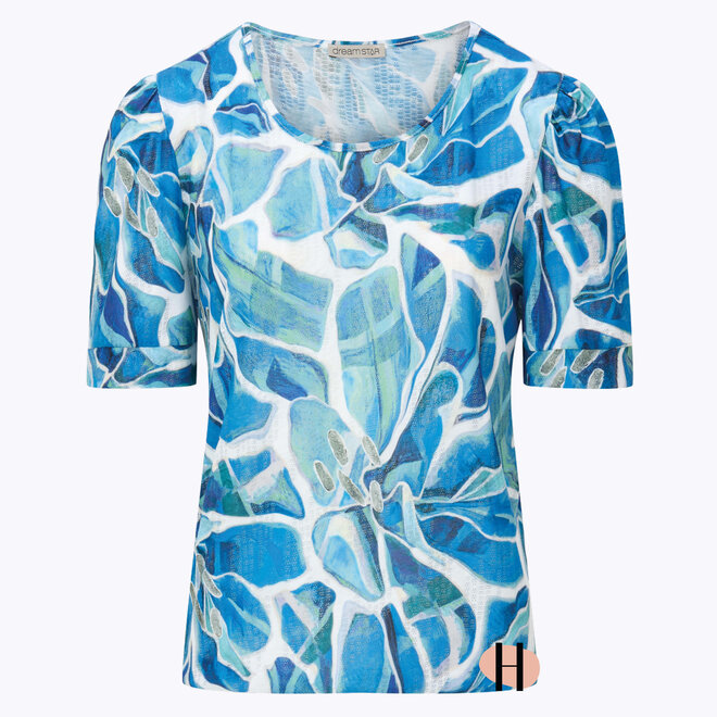 Z25 235 Snoes Top Bloem Ajour Multicolor