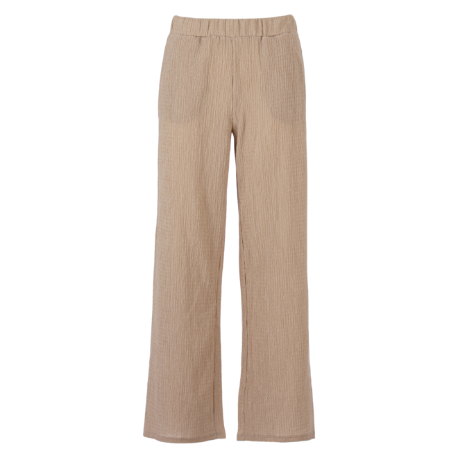 Wide Leg Zomerpatalon Zand