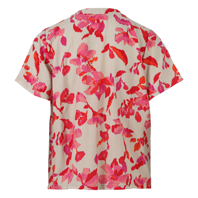 Shirt Korte Mouw V-Hals