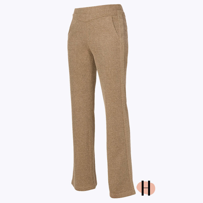 W25 104 Sloane Broek VISGRAAT Mokka