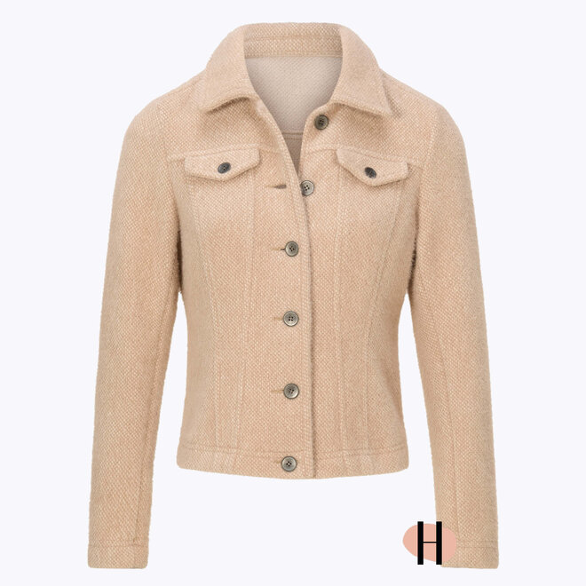 W24 201 Charief Jasje CHENILLE Beige