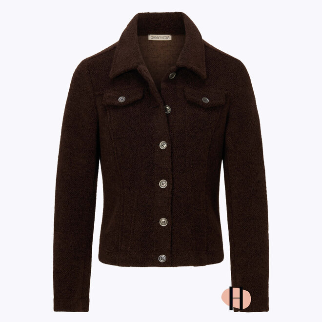 W24 201 Charief Jasje CHENILLE Choco