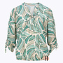 Z26 106 Skyler Blousetop Palmwave Jade-Mix