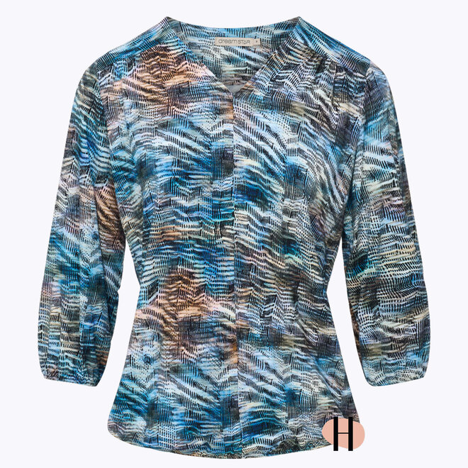 Z26 105 Bodhi Top FANTASIE Blue-Mix